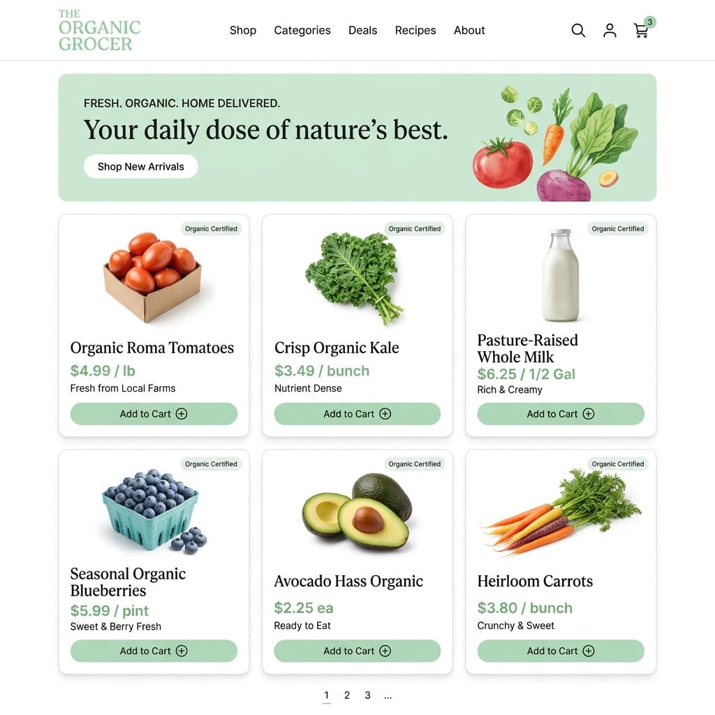 Freshmart theme